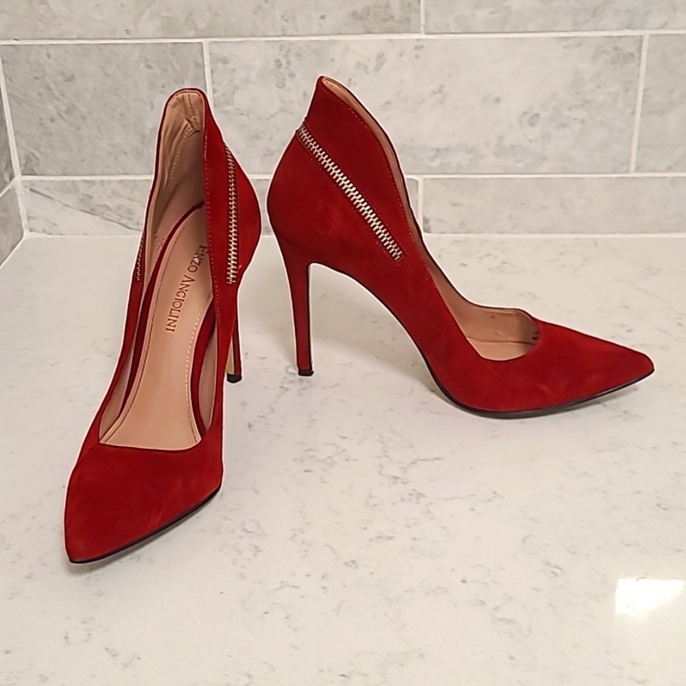 Enzo Angiolini Red Pumps size 6.5